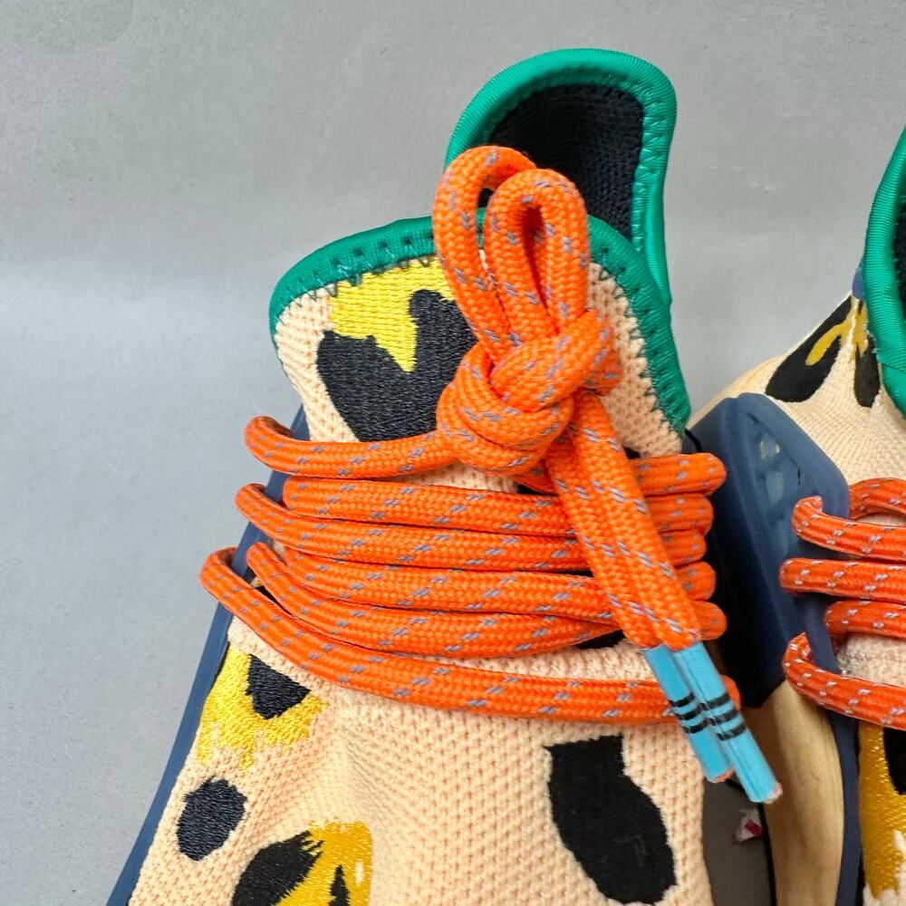adidas x‎ Pharrell Hu NMD Sneakers in Animal Print Amber Mens US Size 9 - Picture 6 of 16